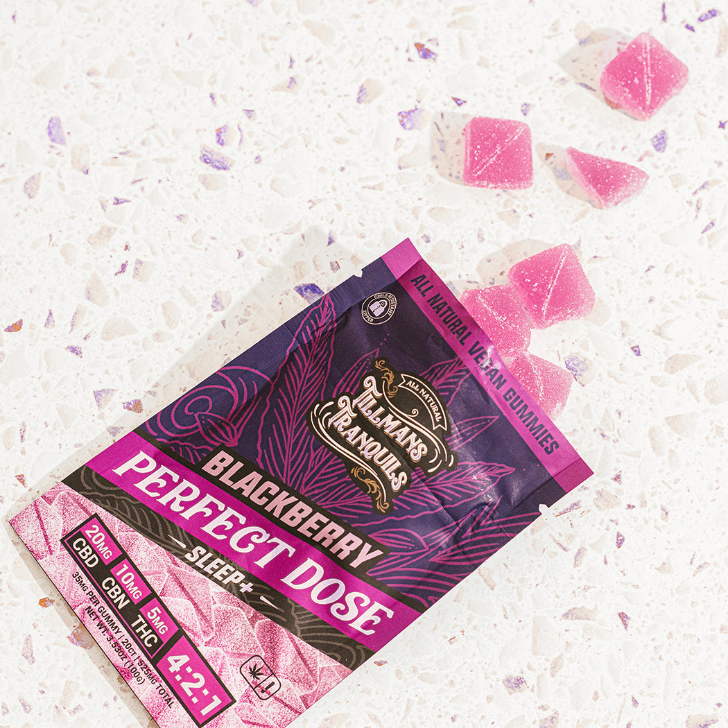 Blackberry CBD Sleep Gummies With THC