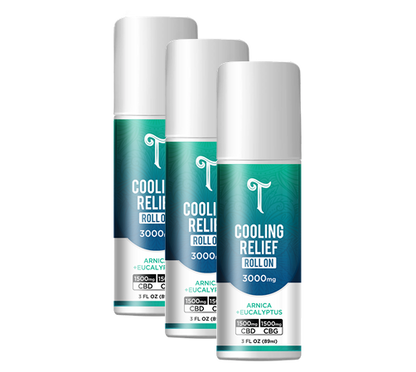 CBD Freeze Roll On pack 3