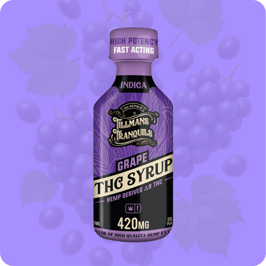 Grape Delta 9 THC Syrup - 420mg
