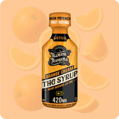Orange Cream Delta 9 THC Syrup - 420mg