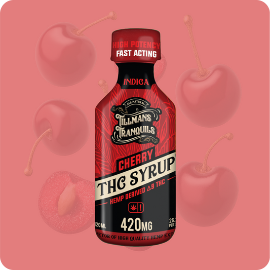 Cherry Delta 9 THC Syrup - 420mg