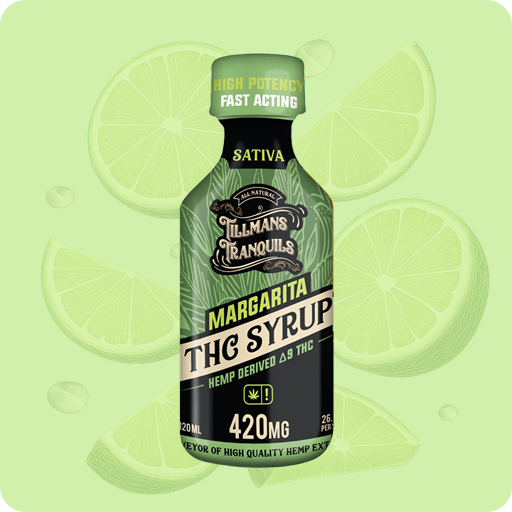 Sip into serenity with Margarita Delta 9 THC Syrup - 420mg