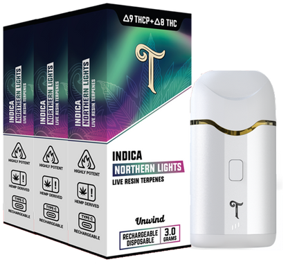 Disposable Vape - 3g THCp - Northern Lights