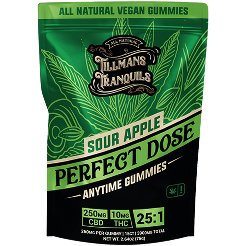 Sour Apple 260mg Gummies - 25:1