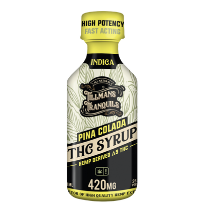 flavorful delta 9 syrup pina colada flavor