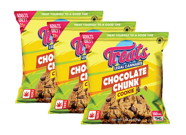 THC Cookie Chocolate Chunk - 100mg