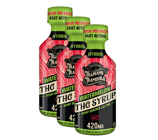 Watermelon-Delta-9-Syrup-420mg-3-pack