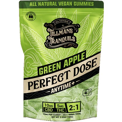 Green Apple 2:1 CBD:THC Gummies