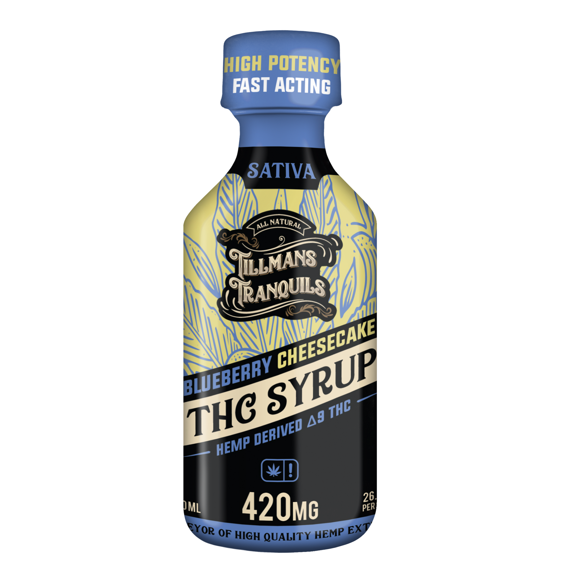 blueberry cheesecake thc syrup