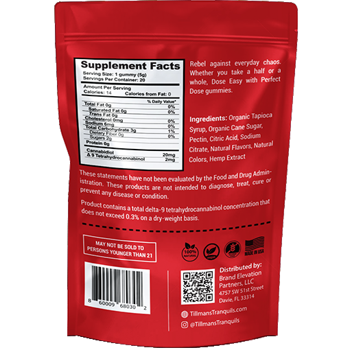 Cherry CBD Sleep Gummies With THC