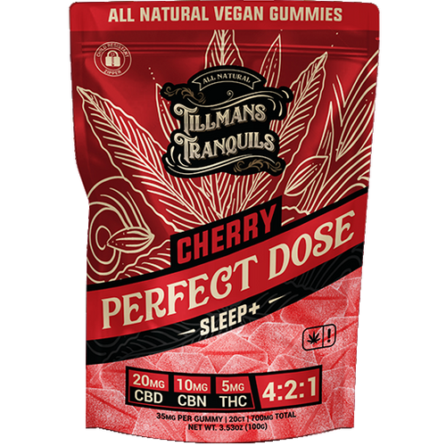 Cherry CBD Sleep Gummies With THC