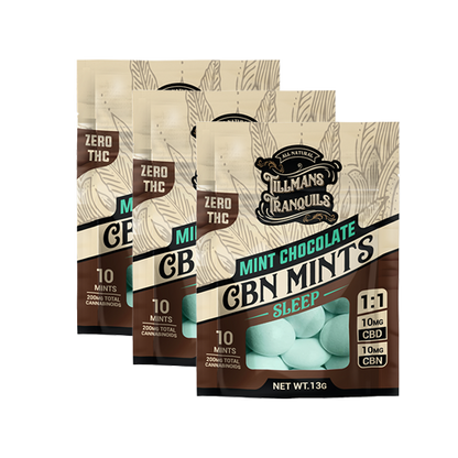 3 packs of CBN mints
