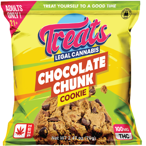 THC Cookie Chocolate Chunk - 100mg