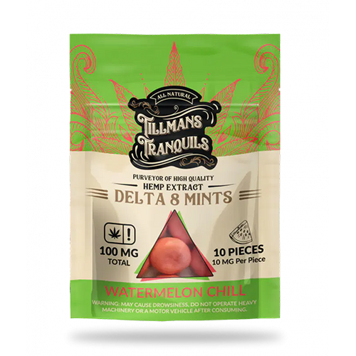 Watermelon Chill Delta 8 THC Mints