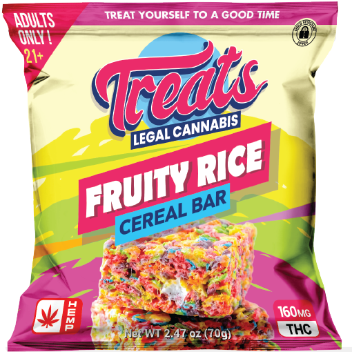 THC Fruity Cereal Treat - 160mg