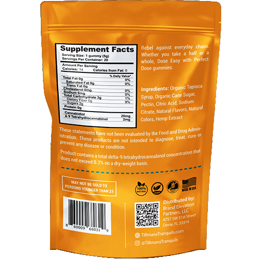 Mango 10:1 CBD:THC Gummies