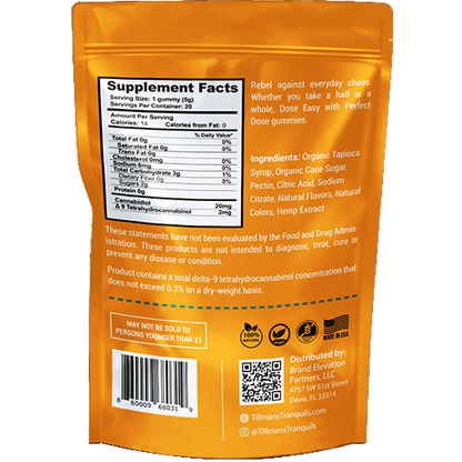 Mango 10:1 CBD:THC Gummies