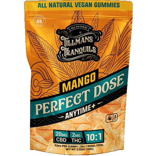 Mango 10:1 CBD:THC Gummies