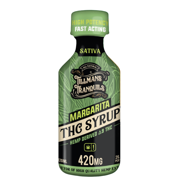 Sip into serenity with Margarita Delta 9 THC Syrup - 420mg
