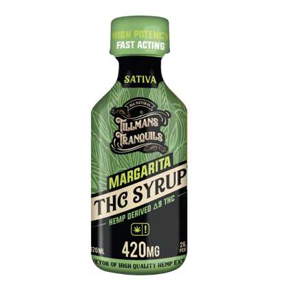 Sip into serenity with Margarita Delta 9 THC Syrup - 420mg