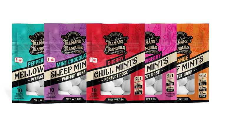 thc mints, cbd mints, and other premium cannabis mints
