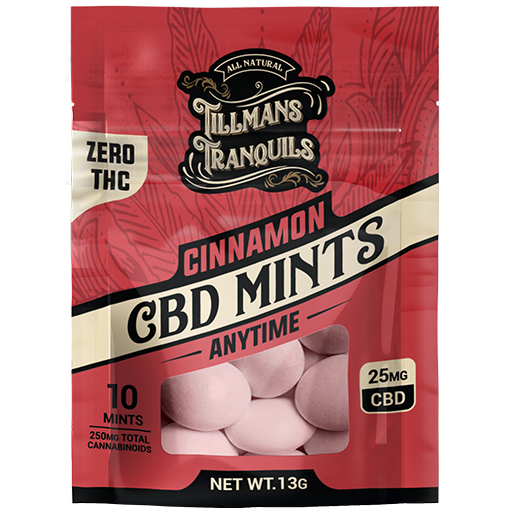 cinnamon cbd mints