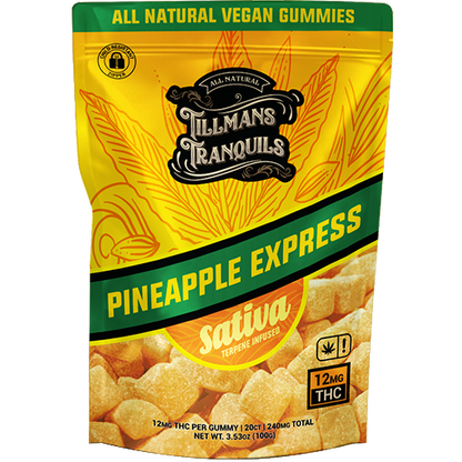20 count pineapple express thc gummies 12mg