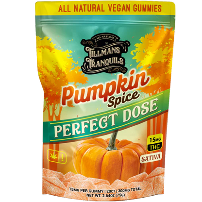 Pumpkin Spice Gummies Infused with Delta 9 THC