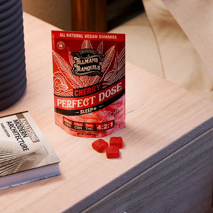 Cherry CBD Sleep Gummies With THC