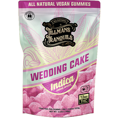 wedding cake terpene d9 gummies